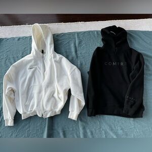 2 Comfrt hoodies size S. Great condition.